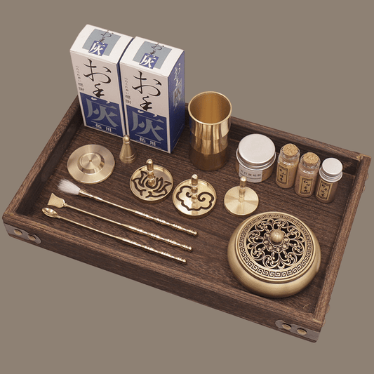 Pure Copper Incense Burner Set