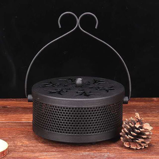 Portable Fireproof Retro Mosquito Incense Box