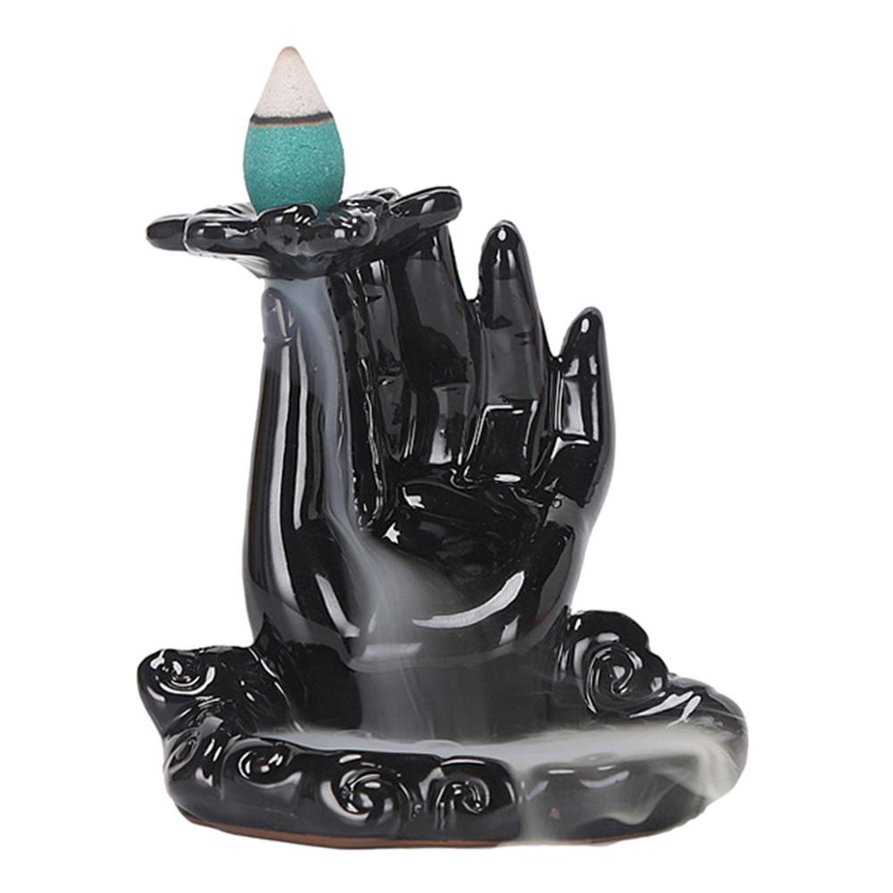 Ceramic Backflow Incense Burner - Artistic Home Decoration